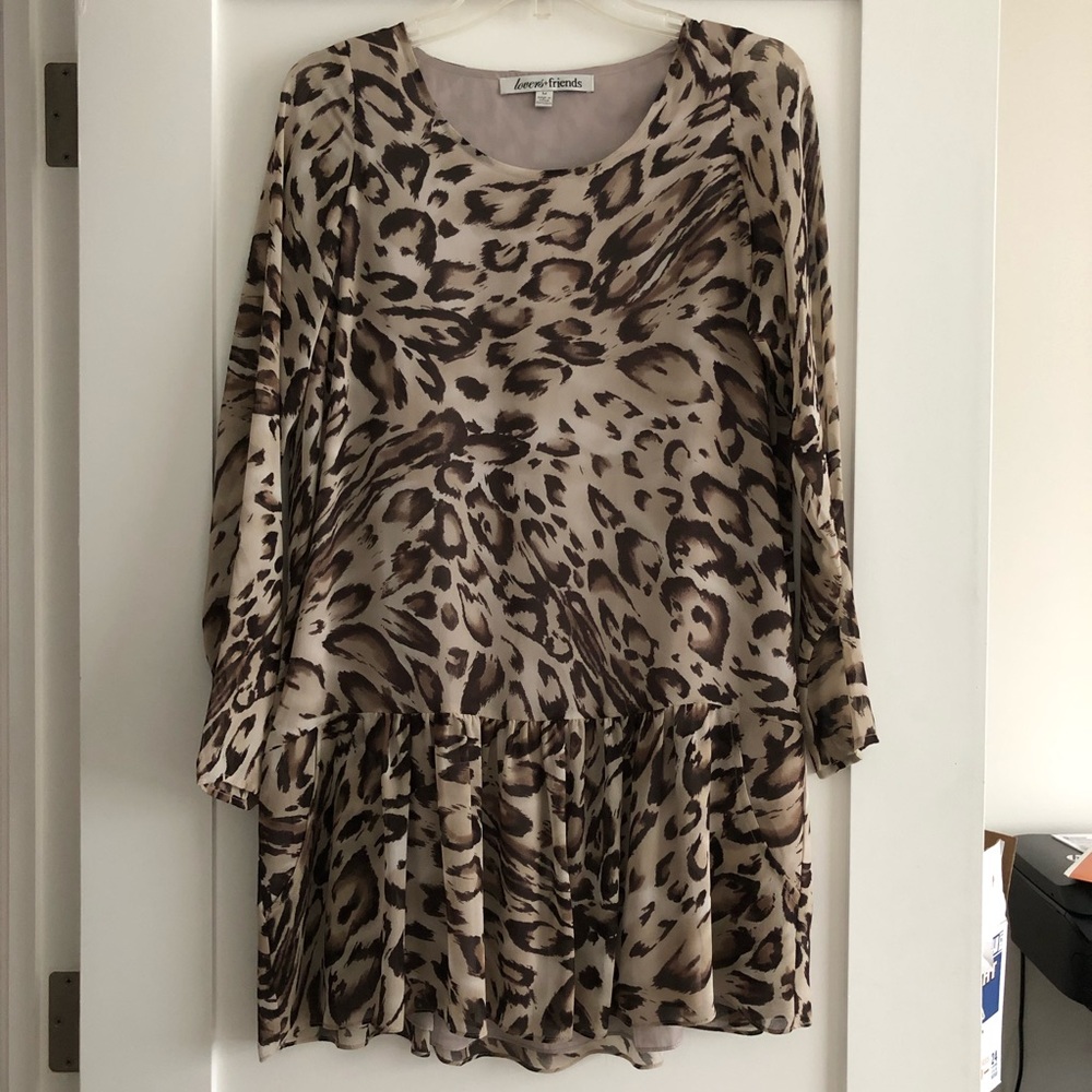 Lover’s & Friends Leopard Tunic Dress
